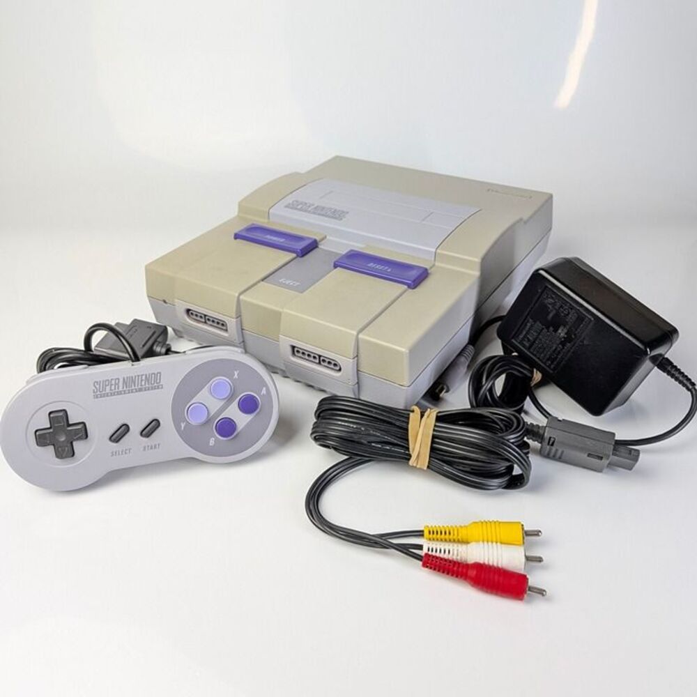 Super Nintendo Console - Authentic and Tested - SNES